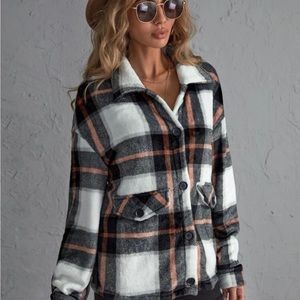 Shacket Flannel Jacket